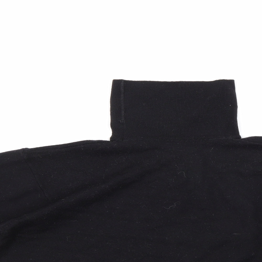 Marks and Spencer Womens Black  Knit Pullover Jumper Size 16