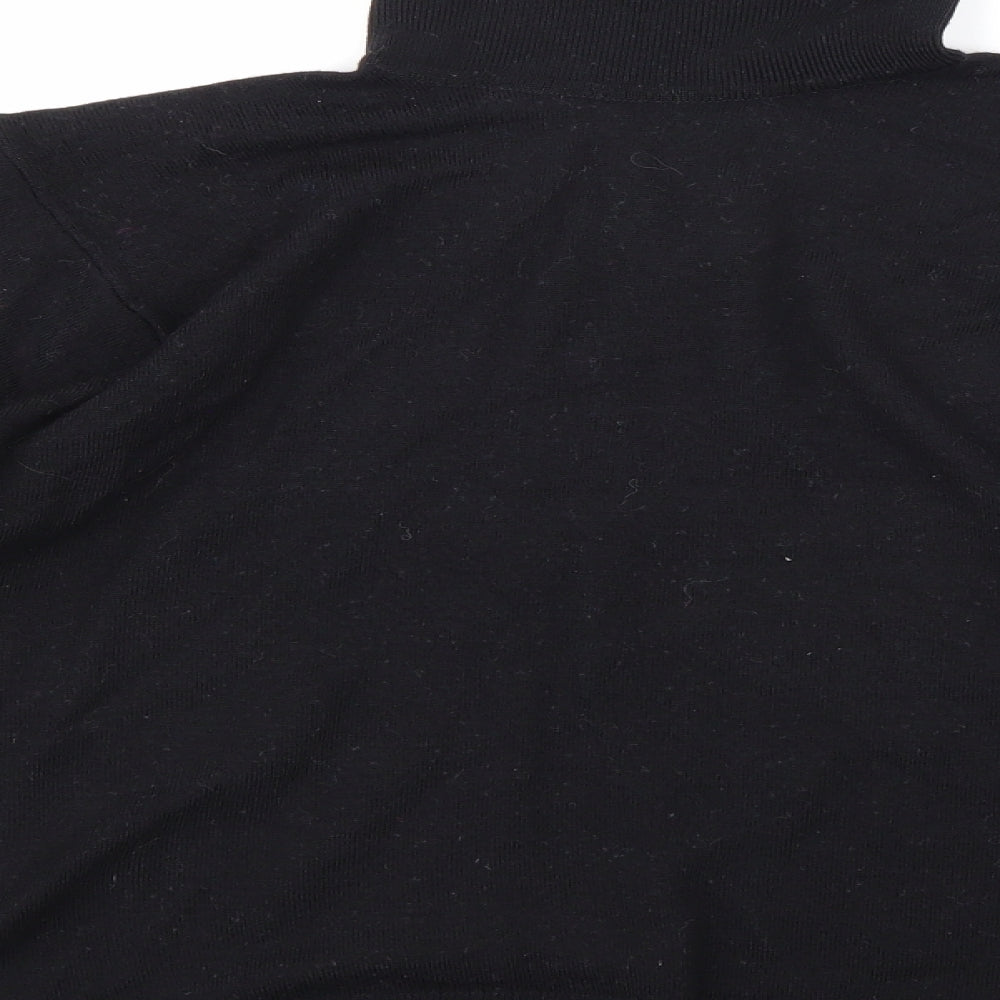 Marks and Spencer Womens Black  Knit Pullover Jumper Size 16