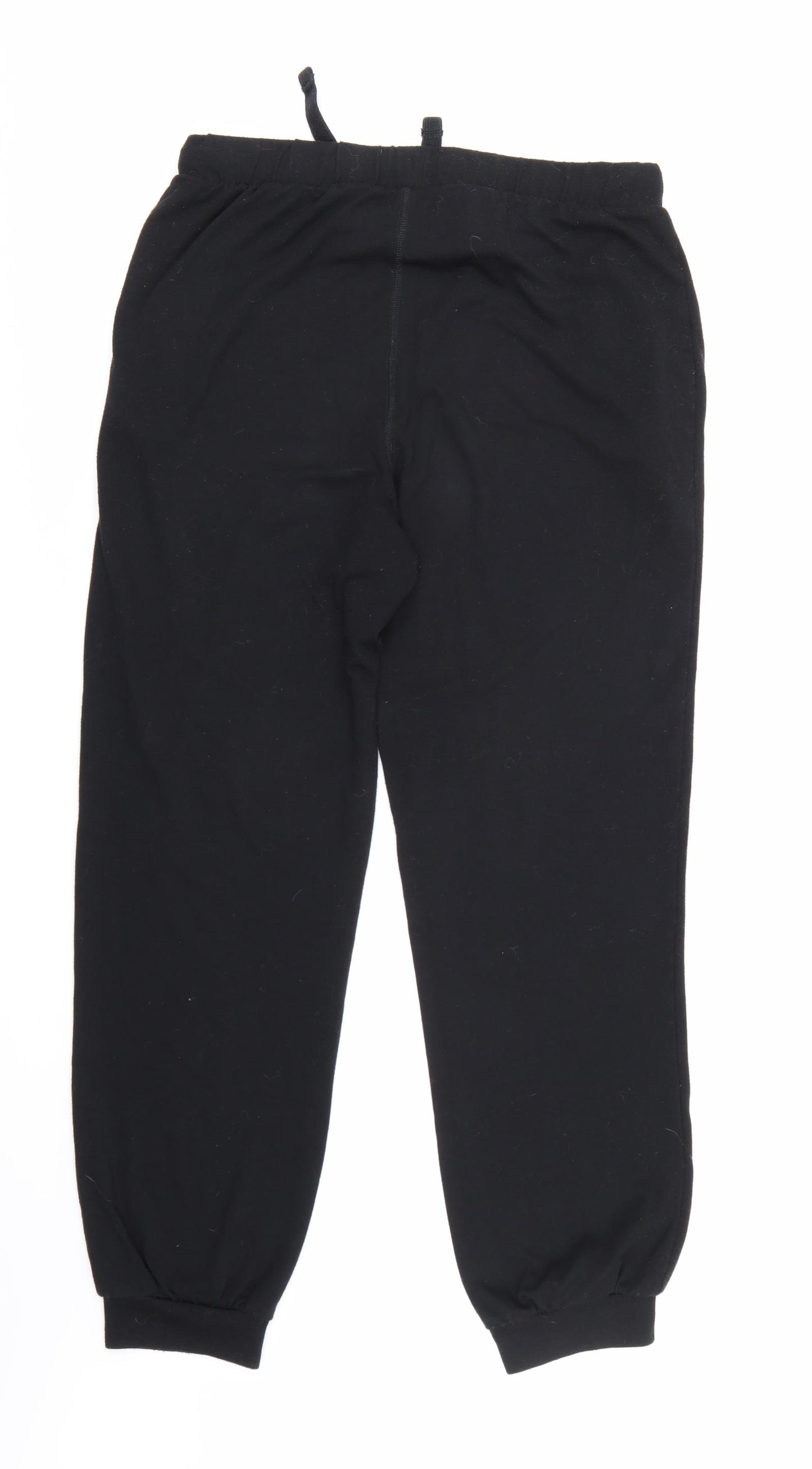TU Womens Black   Jogger Trousers Size 12 L26 in
