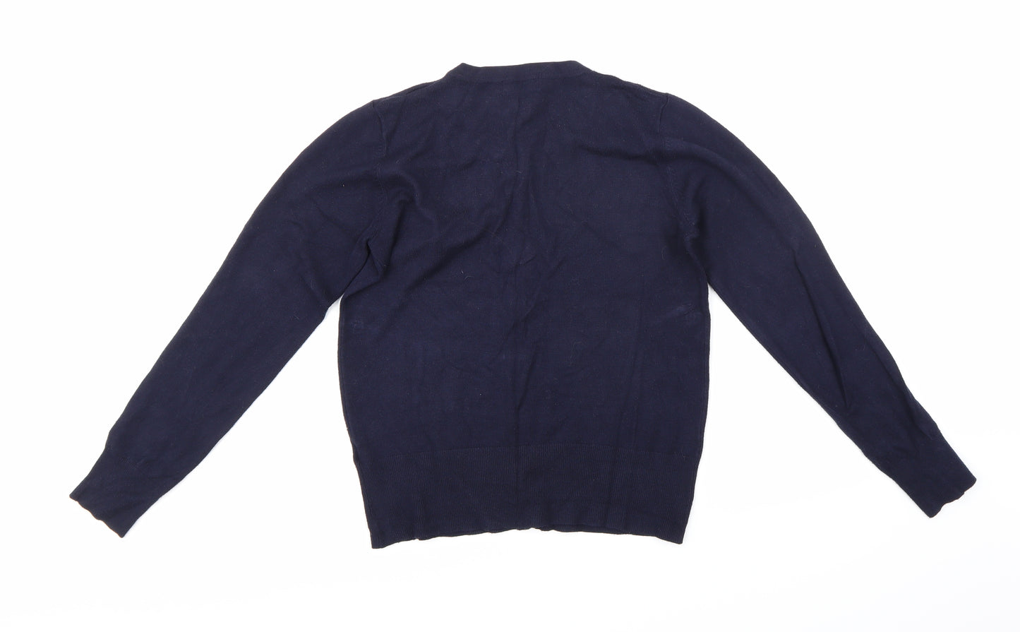 Papaya Womens Blue  Knit Cardigan Jumper Size 10