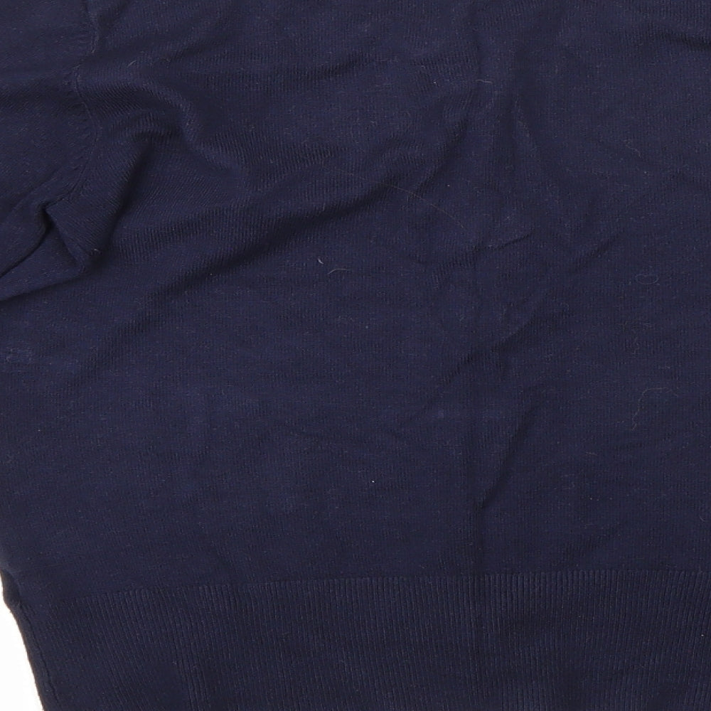 Papaya Womens Blue  Knit Cardigan Jumper Size 10