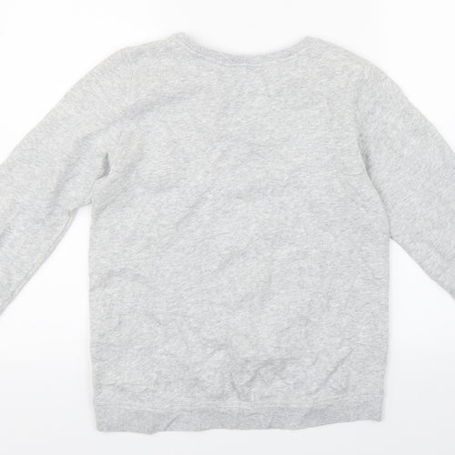 H&M Girls Grey   Pullover Sweatshirt Size 15 Years