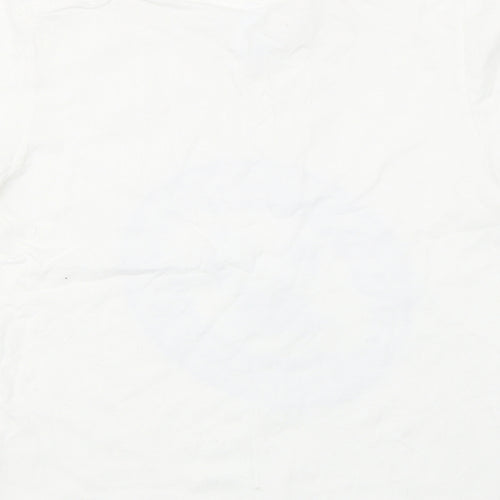Gildan Boys White   Basic T-Shirt Size 7-8 Years