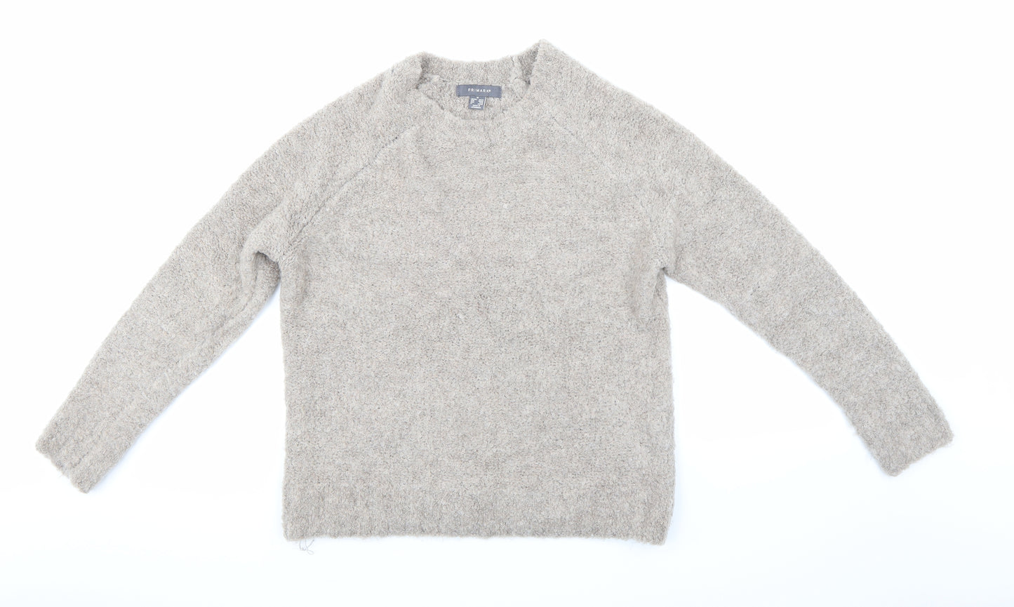 Primark Womens Brown  Knit Pullover Jumper Size M