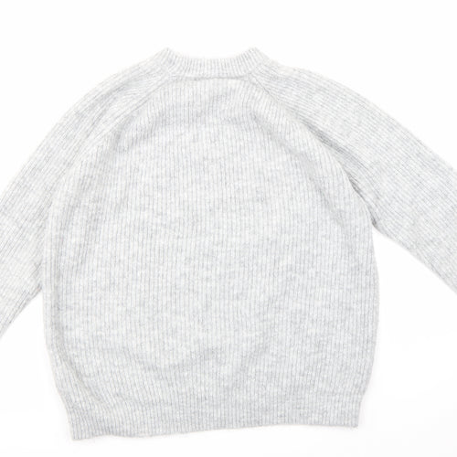 Primark Womens Grey  Knit Pullover Jumper Size L