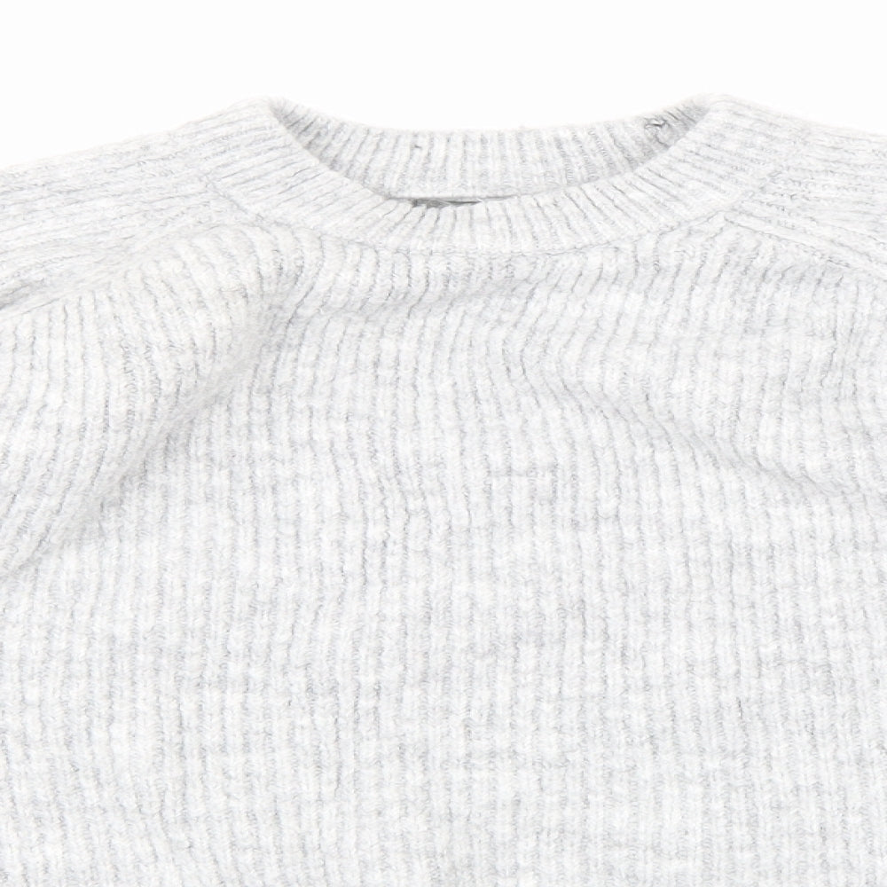 Primark Womens Grey  Knit Pullover Jumper Size L
