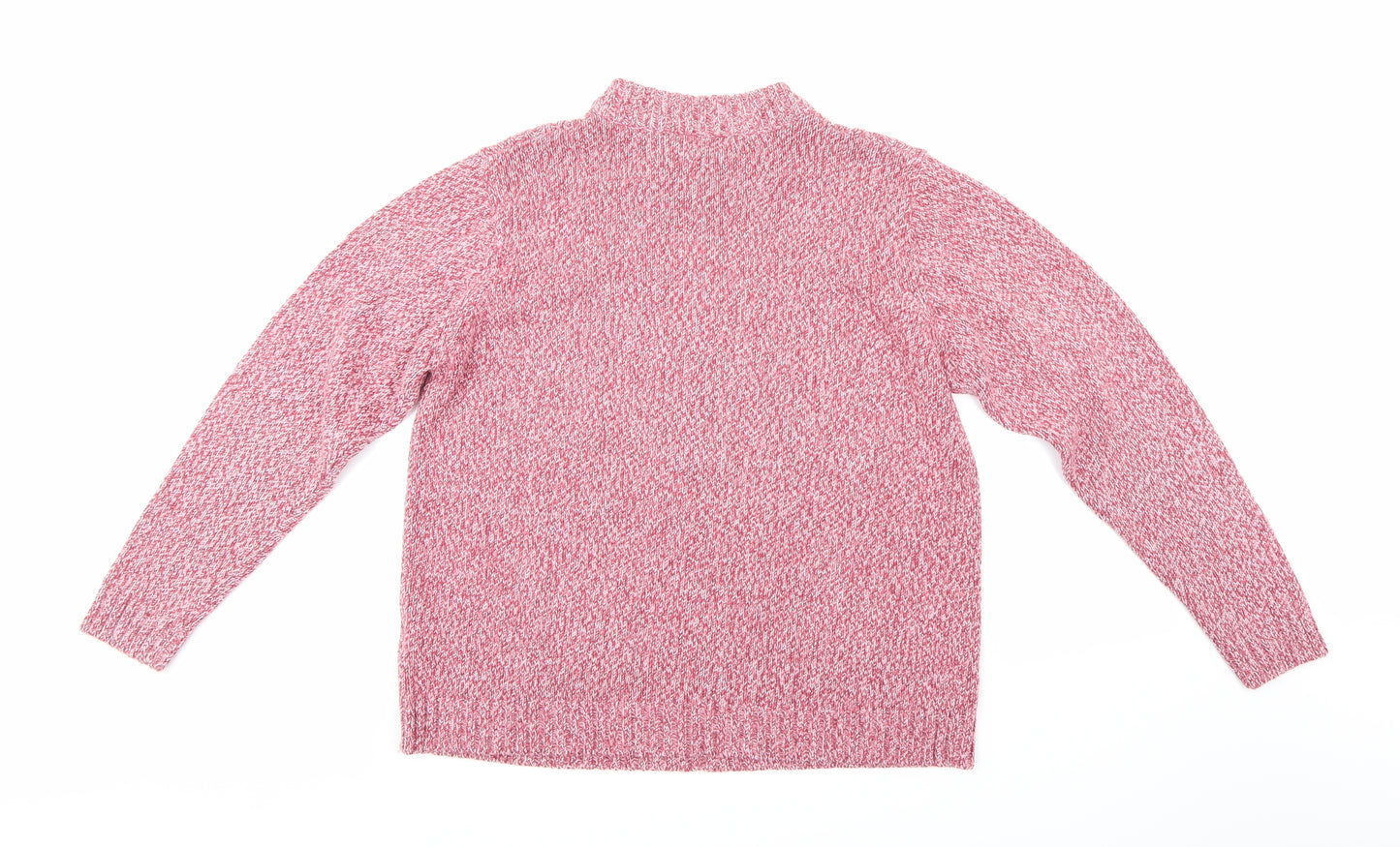 Akal Womens Pink  Knit Pullover Jumper Size M