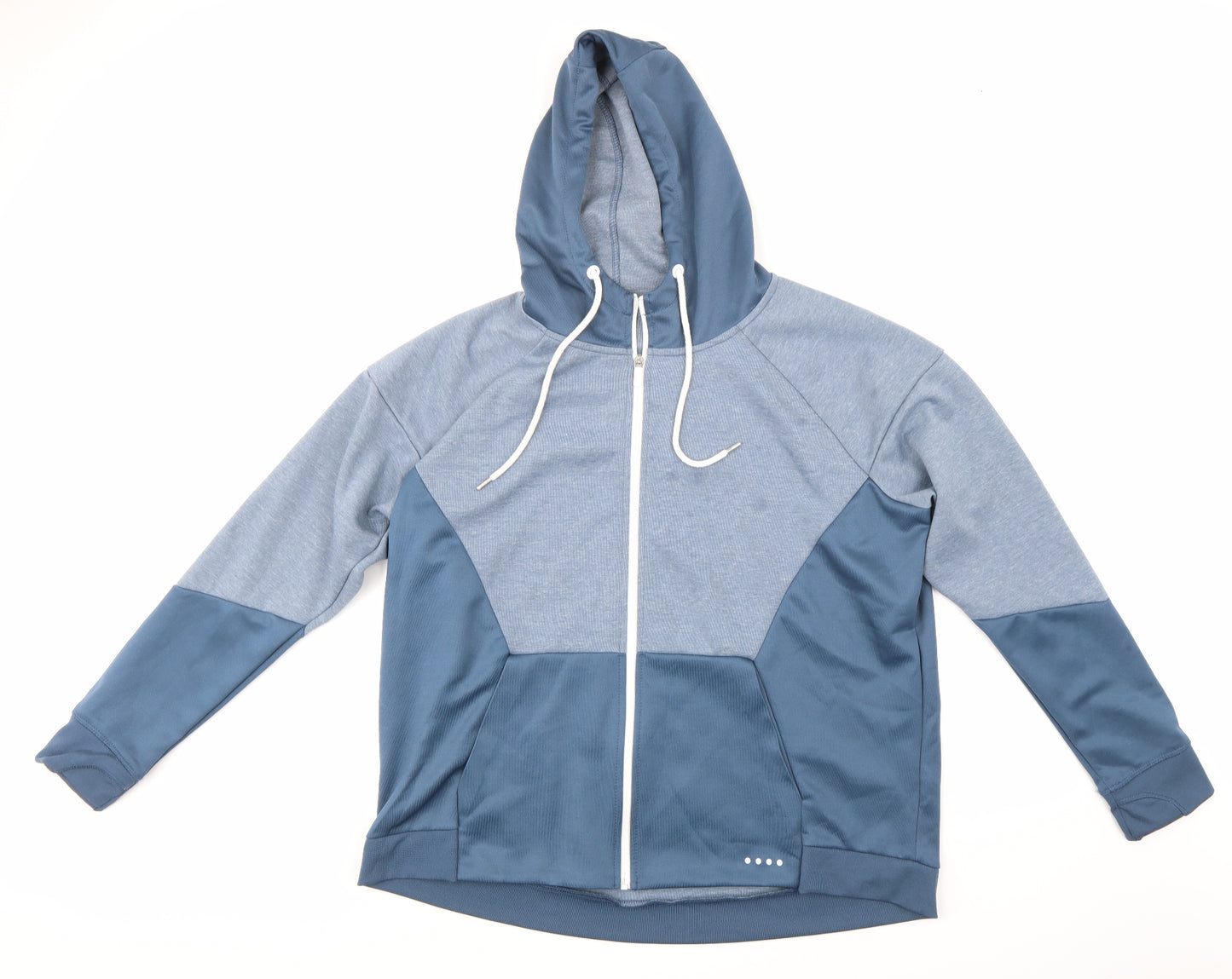 Matalan Mens Blue   Full Zip Hoodie Size XL