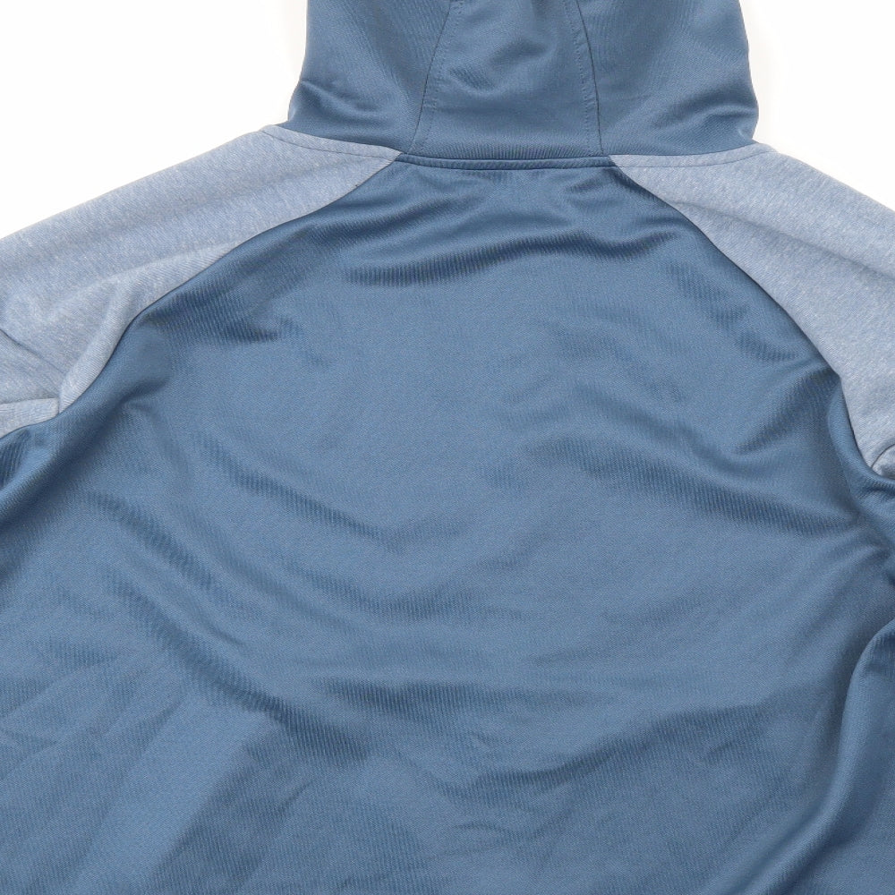Matalan Mens Blue   Full Zip Hoodie Size XL