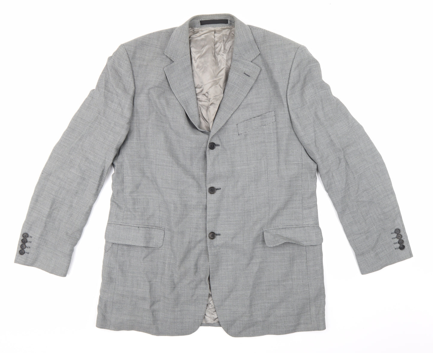 Marks and Spencer Mens Grey   Jacket Suit Jacket Size 44