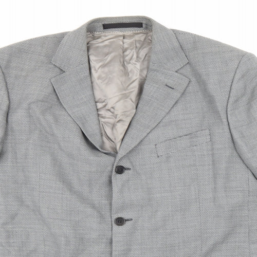 Marks and Spencer Mens Grey   Jacket Suit Jacket Size 44