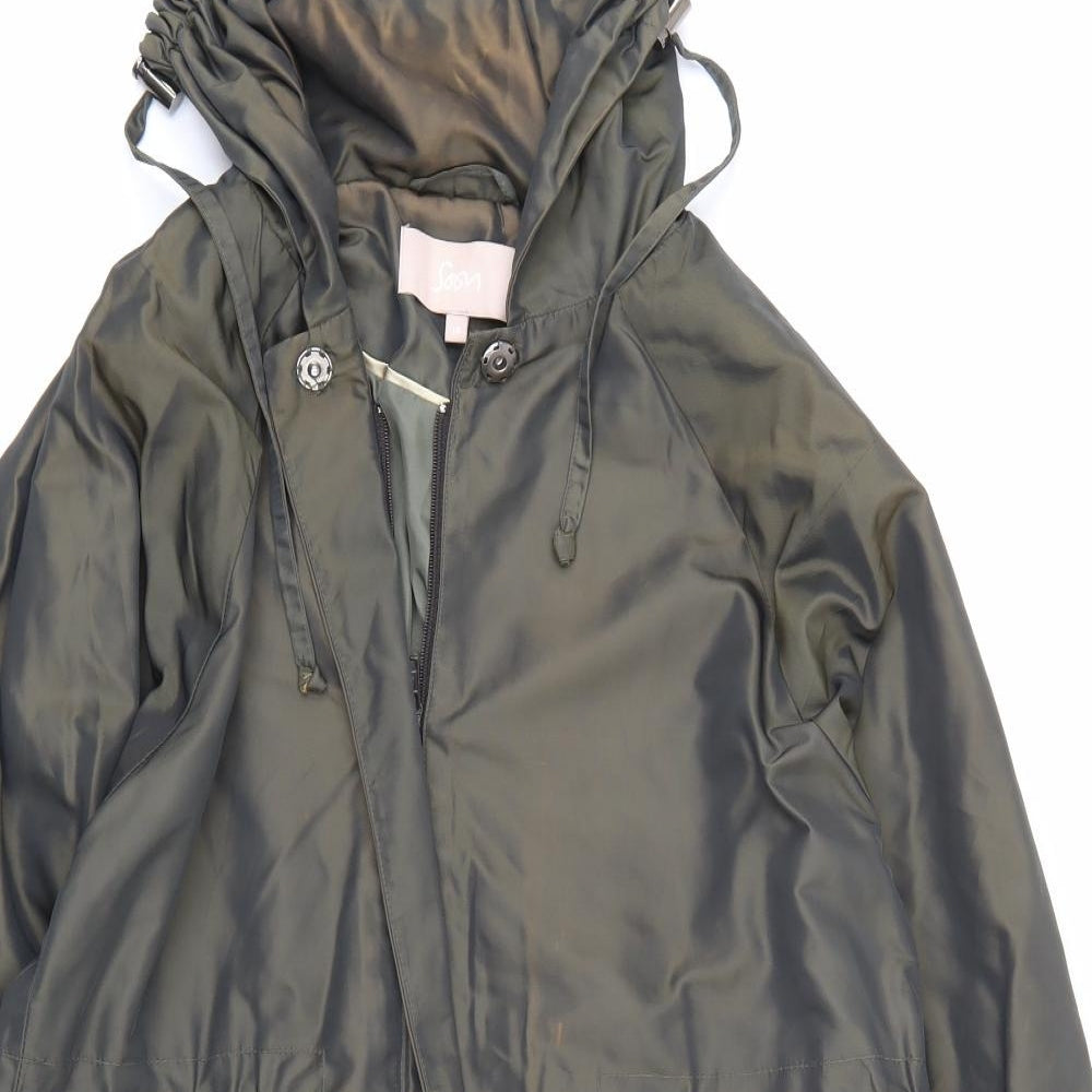 Soon Womens Green   Jacket Coat Size 10