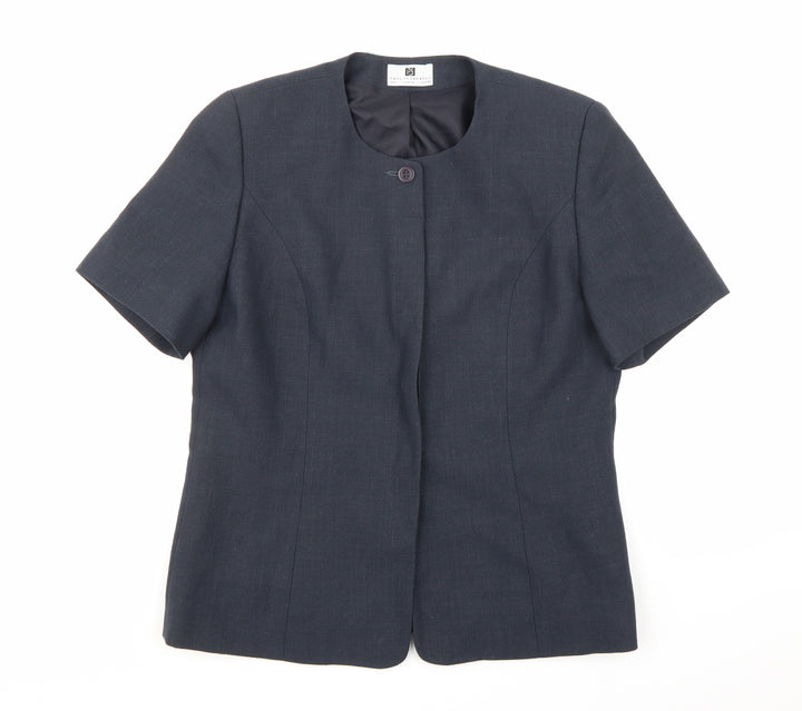Paul Seperates Womens Blue   Basic Button-Up Size 12