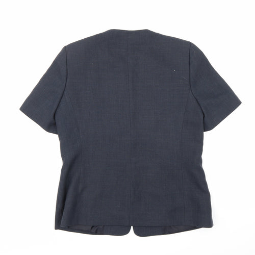 Paul Seperates Womens Blue   Basic Button-Up Size 12