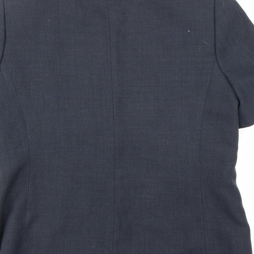 Paul Seperates Womens Blue   Basic Button-Up Size 12