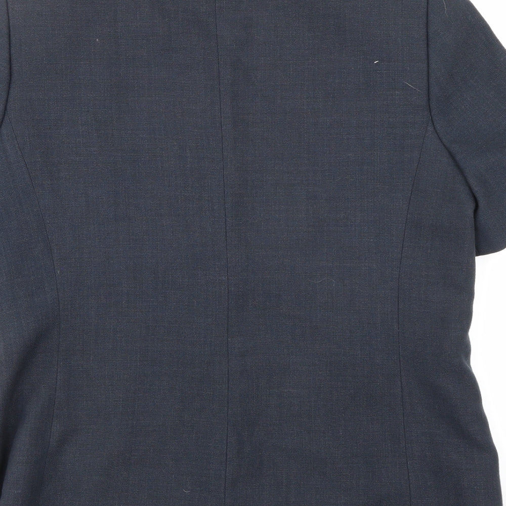 Paul Seperates Womens Blue   Basic Button-Up Size 12