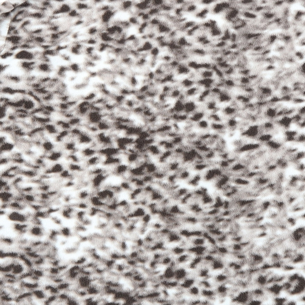 Avon Womens Brown Animal Print  Top Pyjama Top Size 14