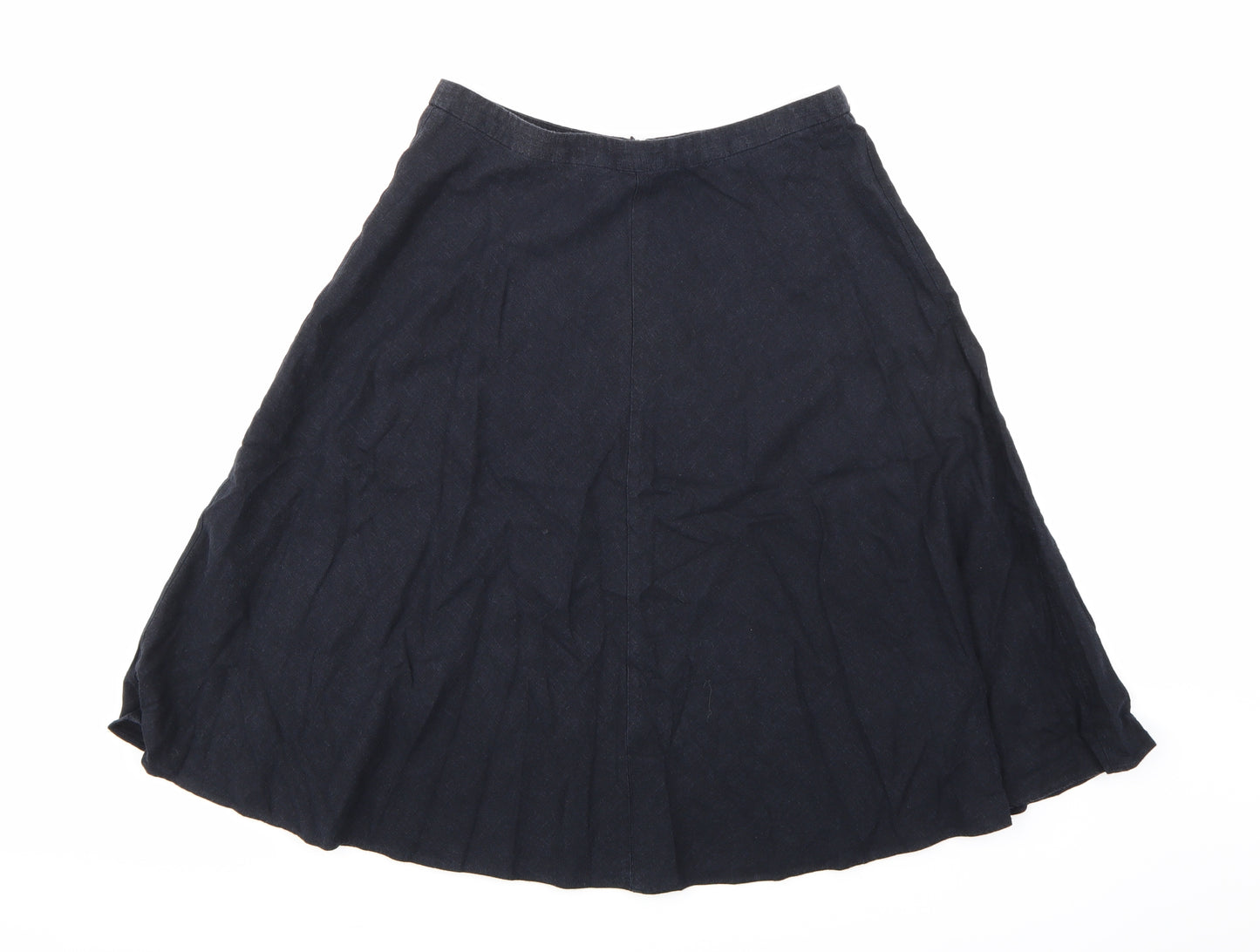 Marks and Spencer Womens Blue   A-Line Skirt Size 10