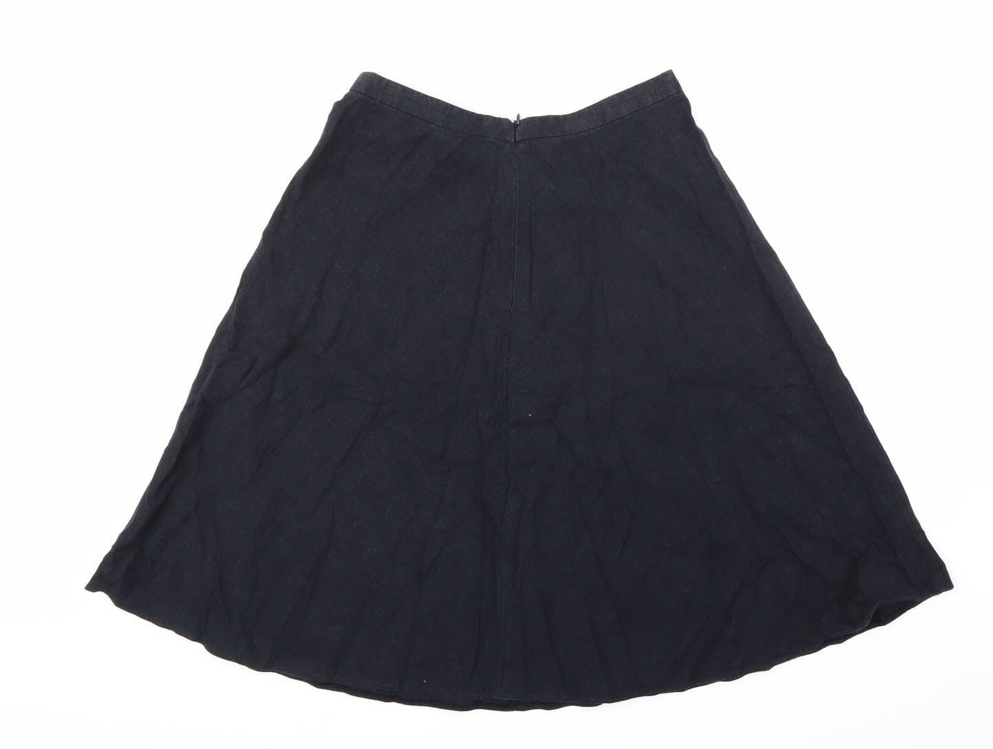 Marks and Spencer Womens Blue   A-Line Skirt Size 10