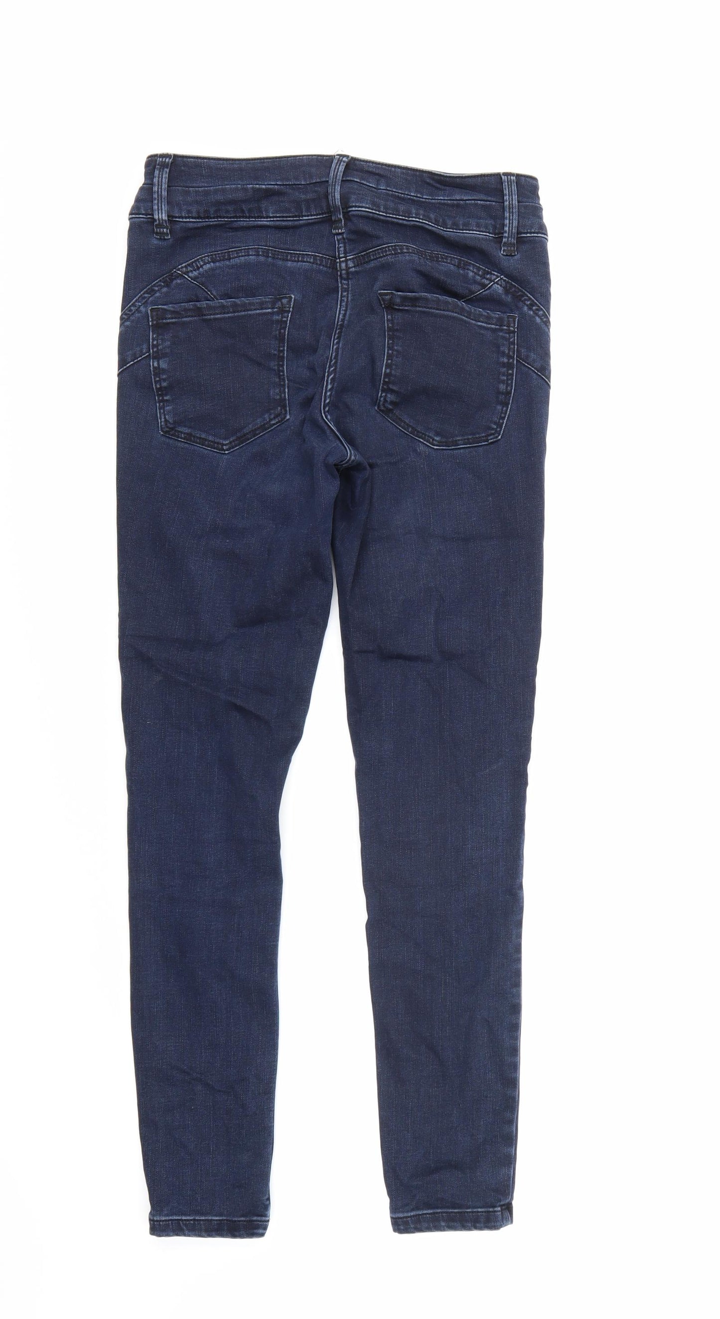 NEXT Womens Blue  Denim Skinny Jeans Size 12 L28 in