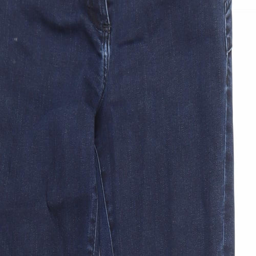 NEXT Womens Blue  Denim Skinny Jeans Size 12 L28 in