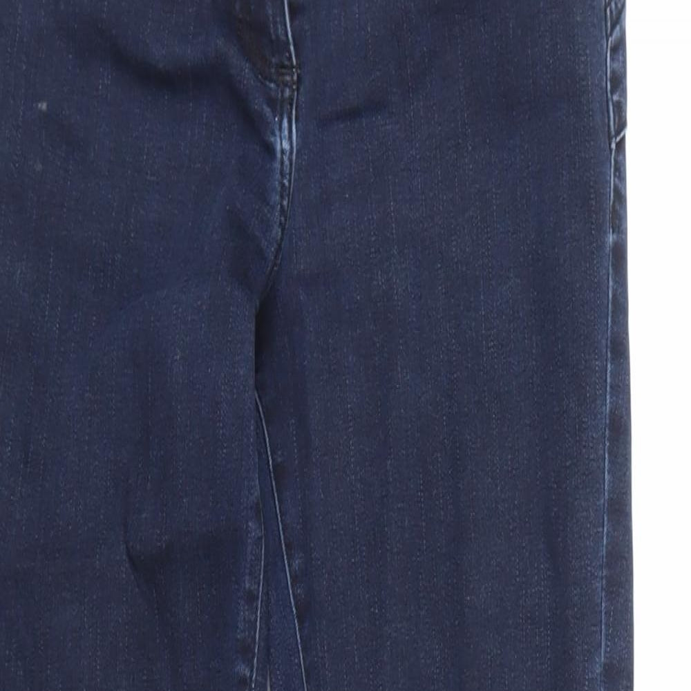 NEXT Womens Blue  Denim Skinny Jeans Size 12 L28 in