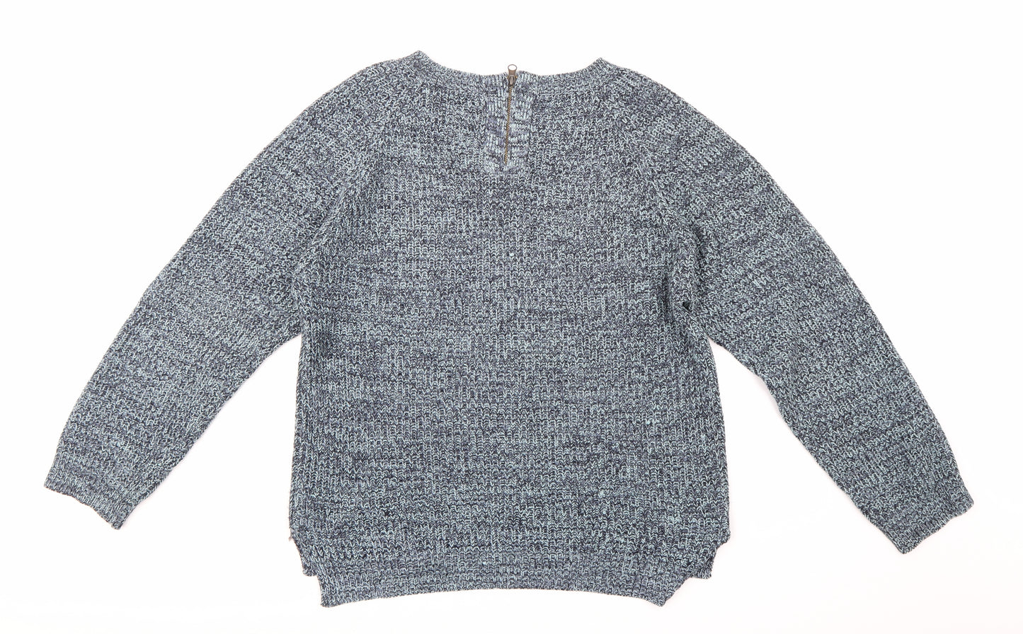 Primark Womens Blue  Knit Pullover Jumper Size 16