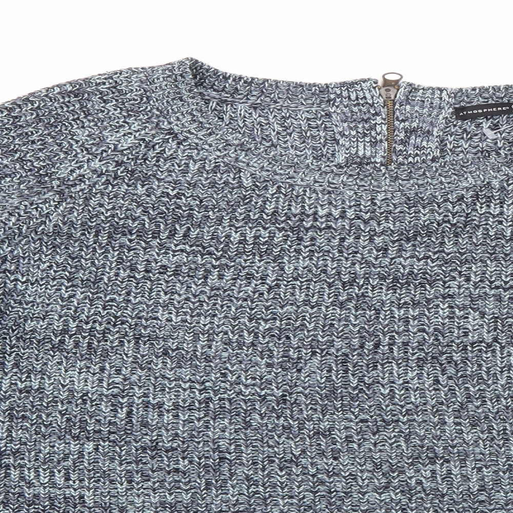 Primark Womens Blue  Knit Pullover Jumper Size 16