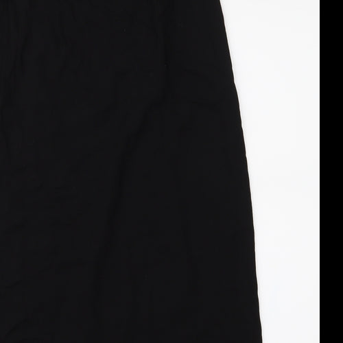 New Look Womens Black   Wrap Skirt Size 8