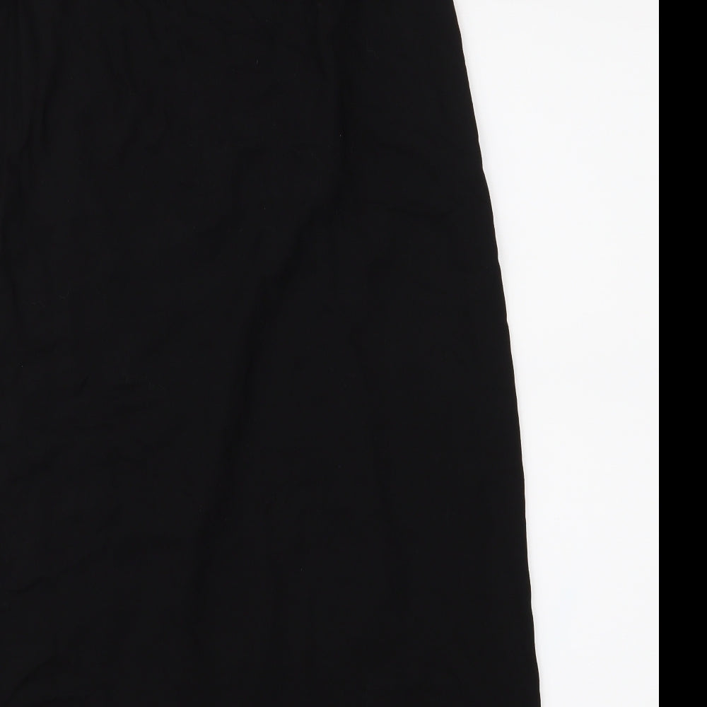 New Look Womens Black   Wrap Skirt Size 8