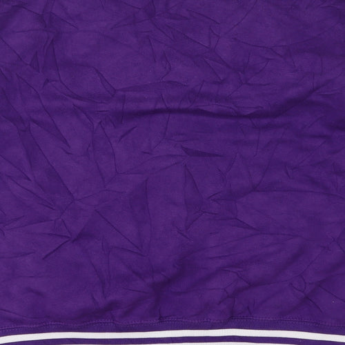 Awdis Boys Purple  Jersey Jacket  Size L