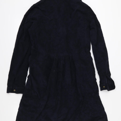 Fat Face Womens Blue  Corduroy Fit & Flare  Size 10