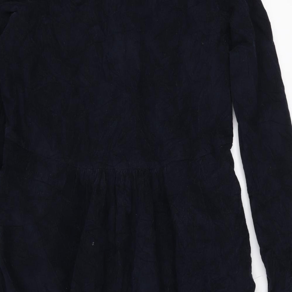Fat Face Womens Blue  Corduroy Fit & Flare  Size 10