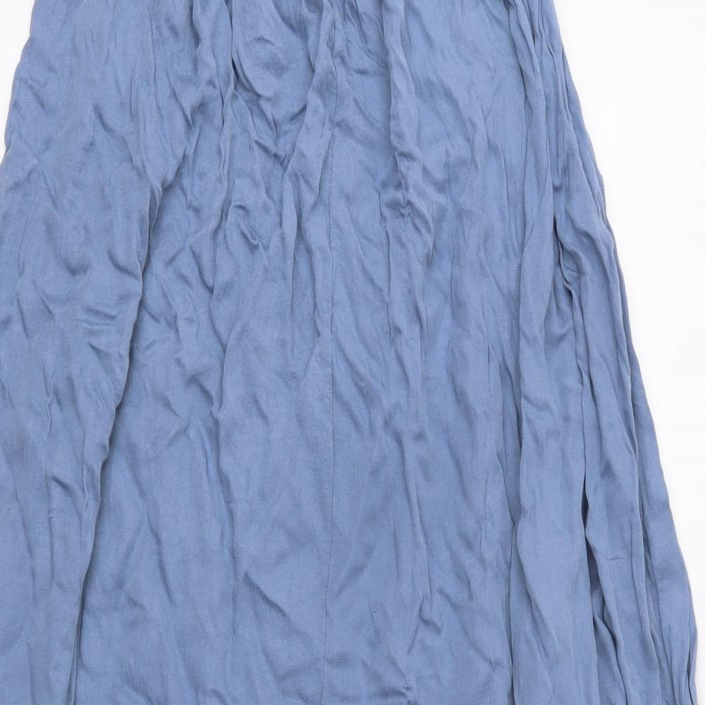 Made in Italy Womens Blue   Maxi Skirt Size 28 in