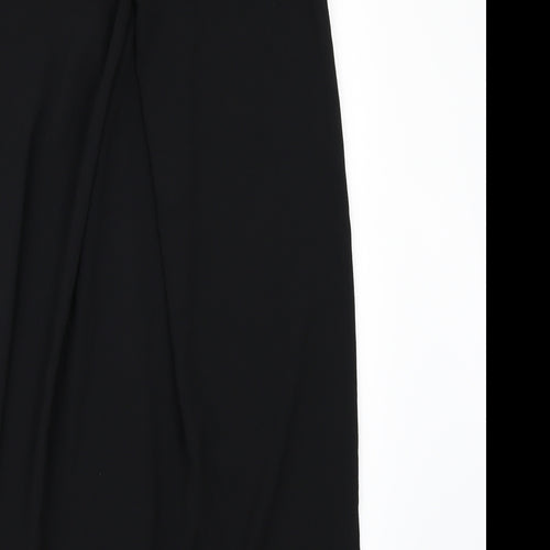 MONK Womens Black   Tunic Blouse Size S