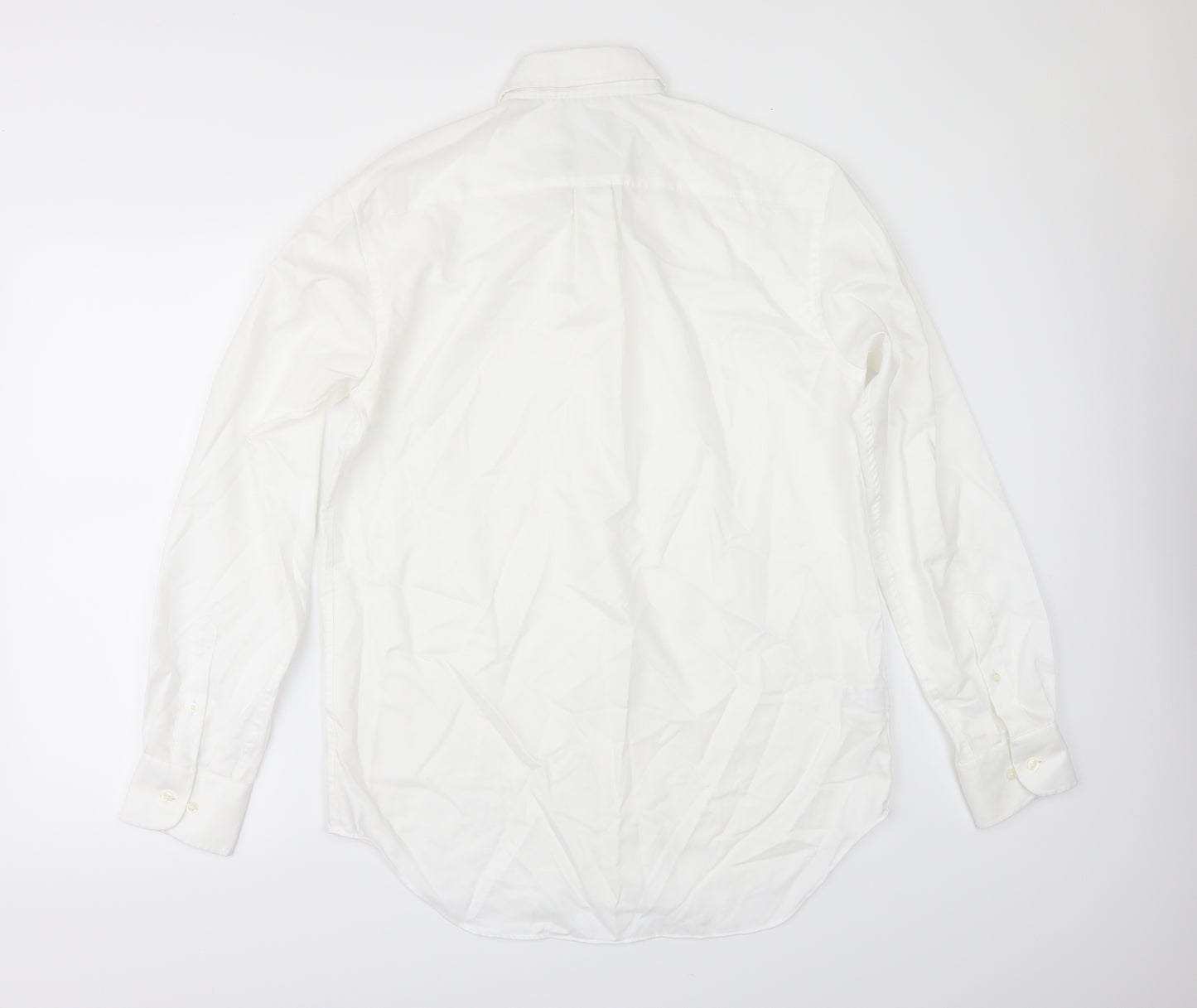 Marks and Spencer Mens White    Dress Shirt Size 15.5