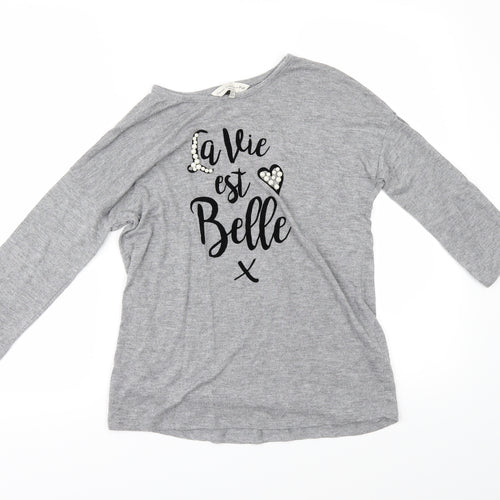 F&F Womens Grey   Pullover Jumper Size 6