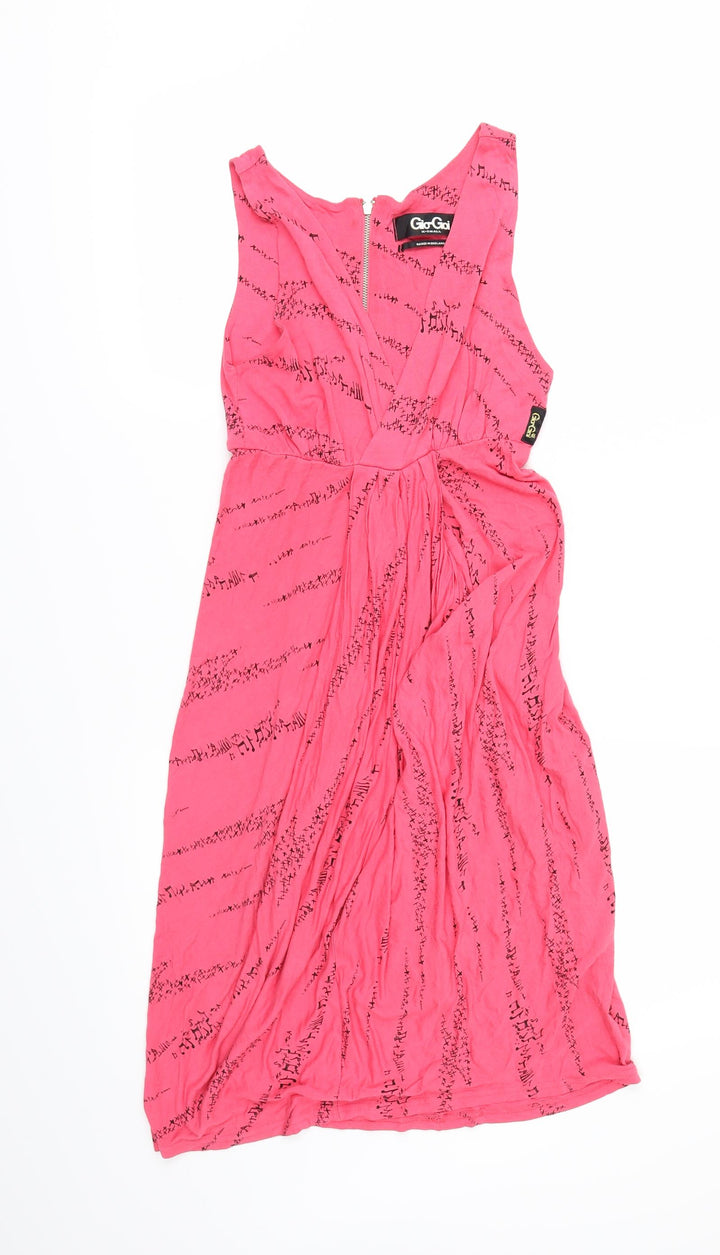 Gio Gio Womens Pink   Pencil Dress  Size XS