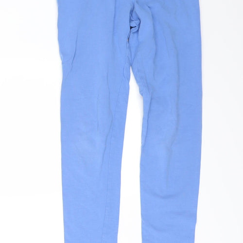 Marks and Spencer Girls Blue   Harem Trousers Size 8-9 Years