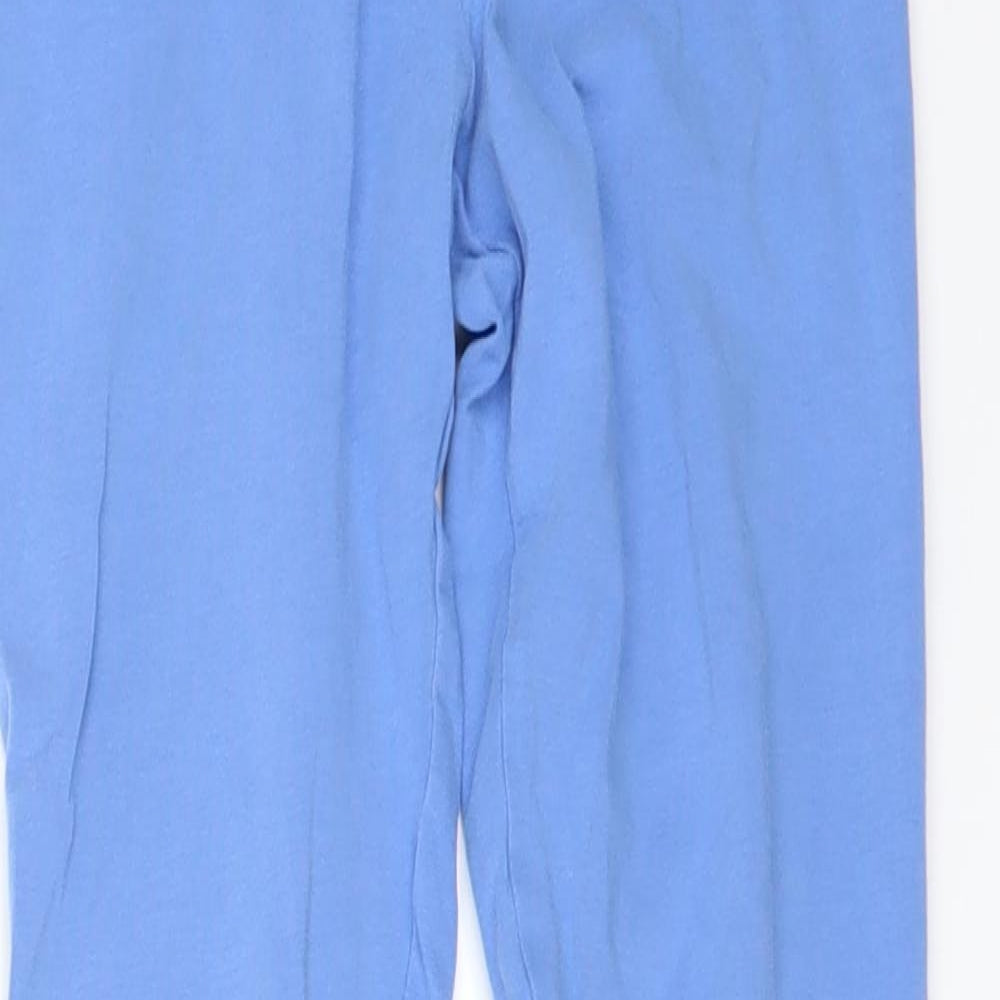 Marks and Spencer Girls Blue   Harem Trousers Size 8-9 Years