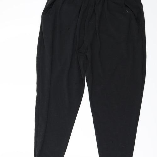 prAna Womens Black   Harem Trousers Size M L22 in