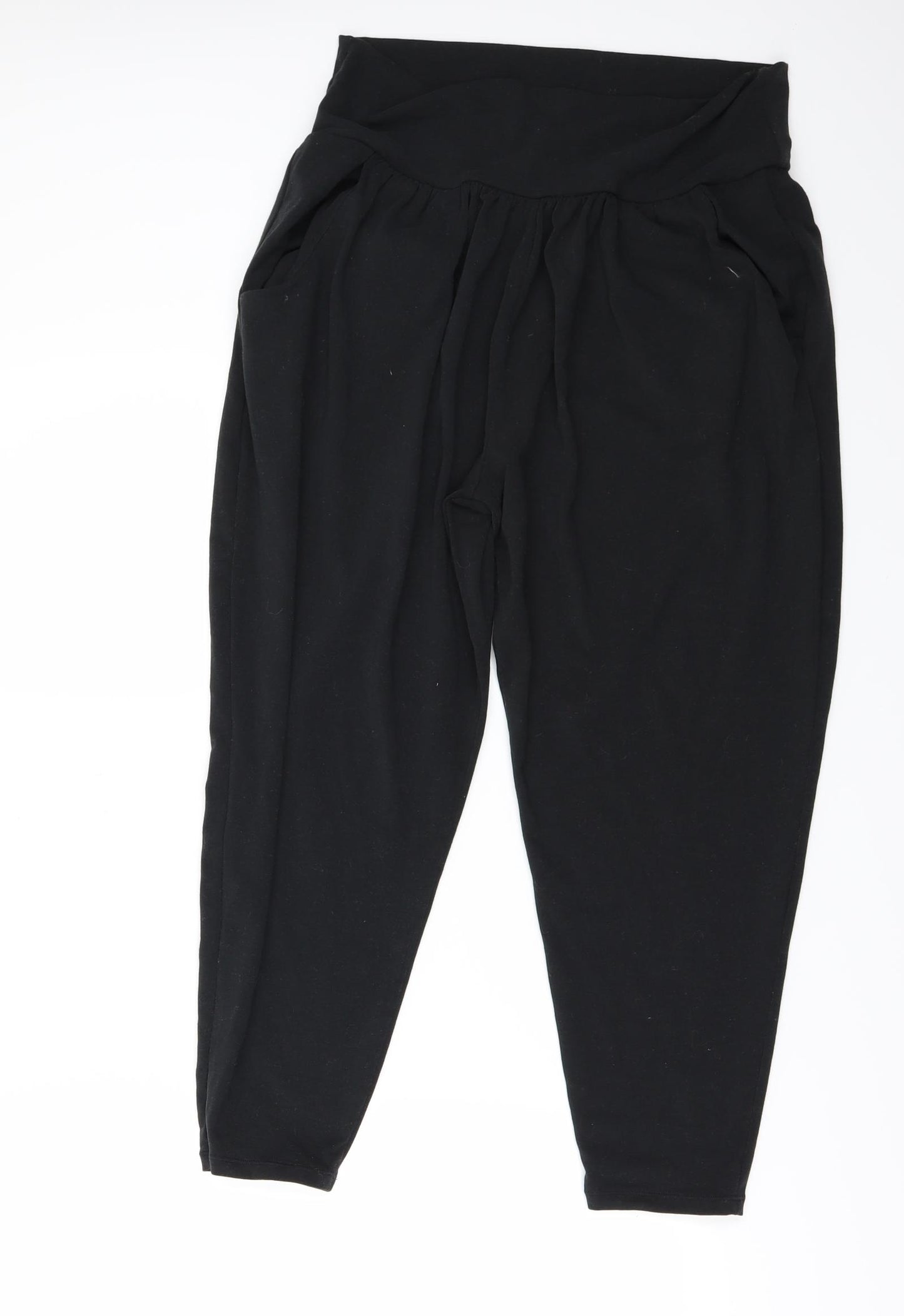 prAna Womens Black   Harem Trousers Size M L22 in