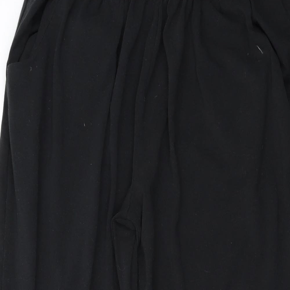 prAna Womens Black   Harem Trousers Size M L22 in