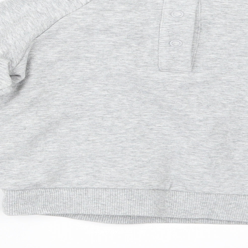 Marks and Spencer Girls Grey   Pullover Jumper Size 18-24 Months