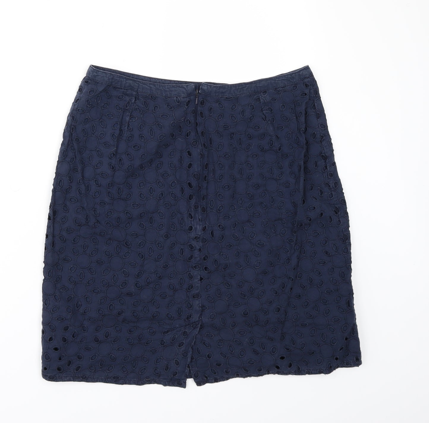 Debenhams Womens Blue   A-Line Skirt Size 10