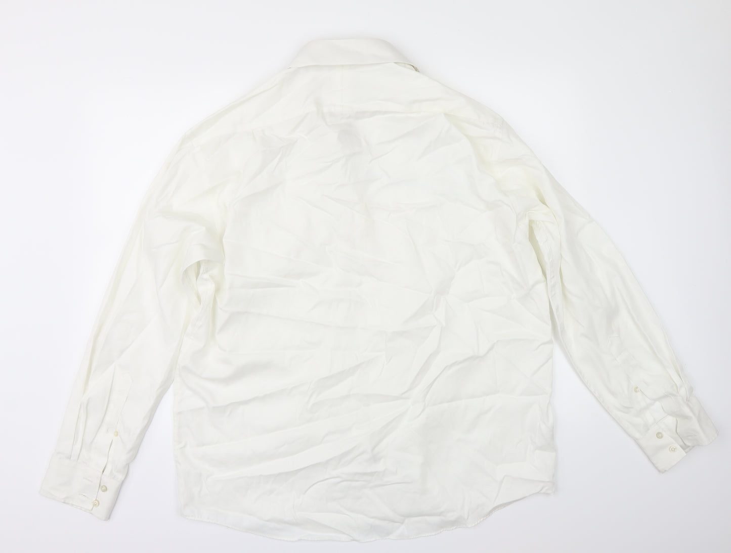 Marks and Spencer Mens White    Dress Shirt Size 16.5