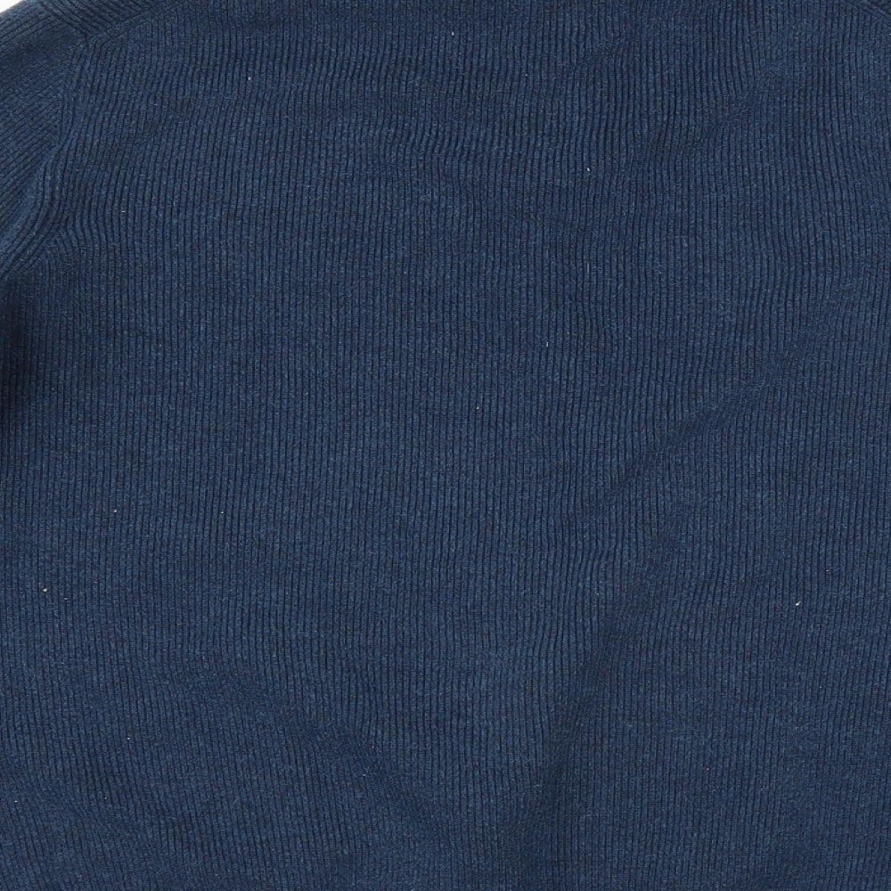 Marks and Spencer Mens Blue   Pullover Jumper Size L