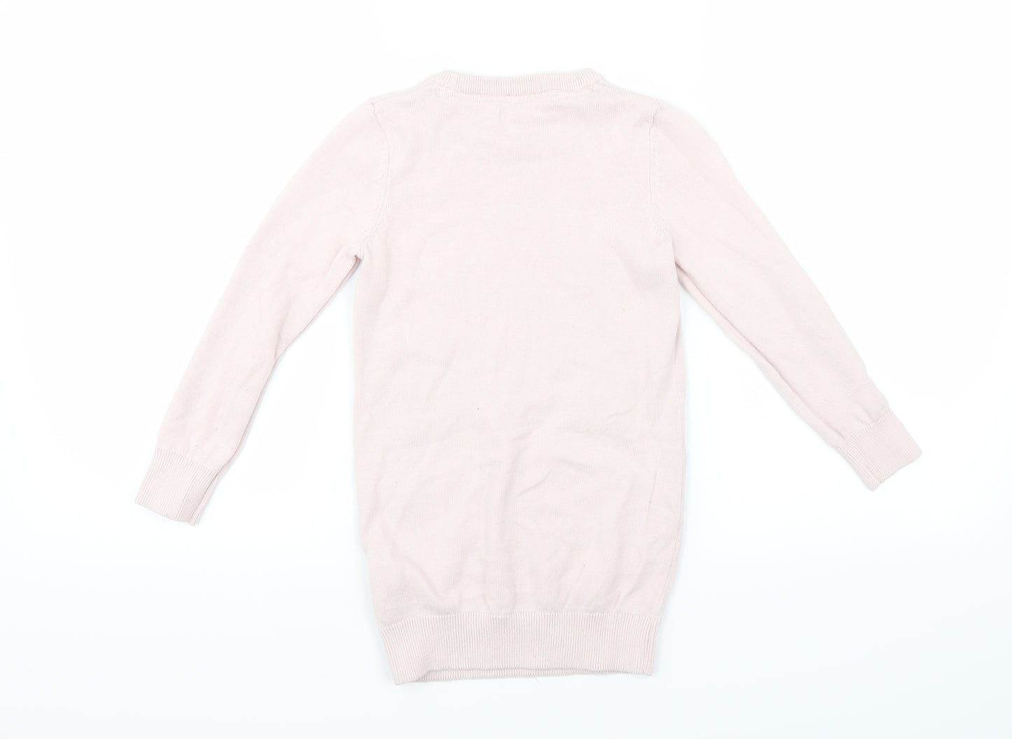 bluezoo Girls Pink   Pullover Jumper Size 5-6 Years  - unicorn