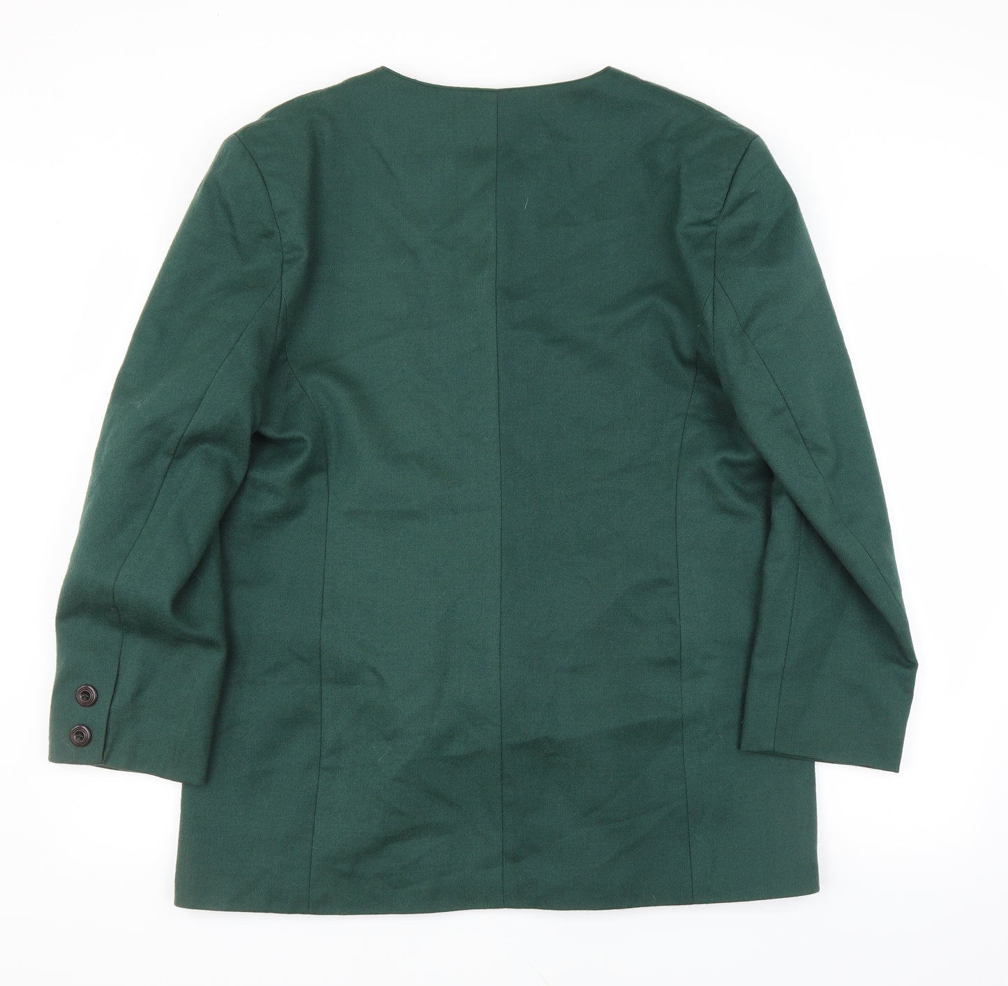 Klass Womens Green   Jacket Suit Jacket Size 18