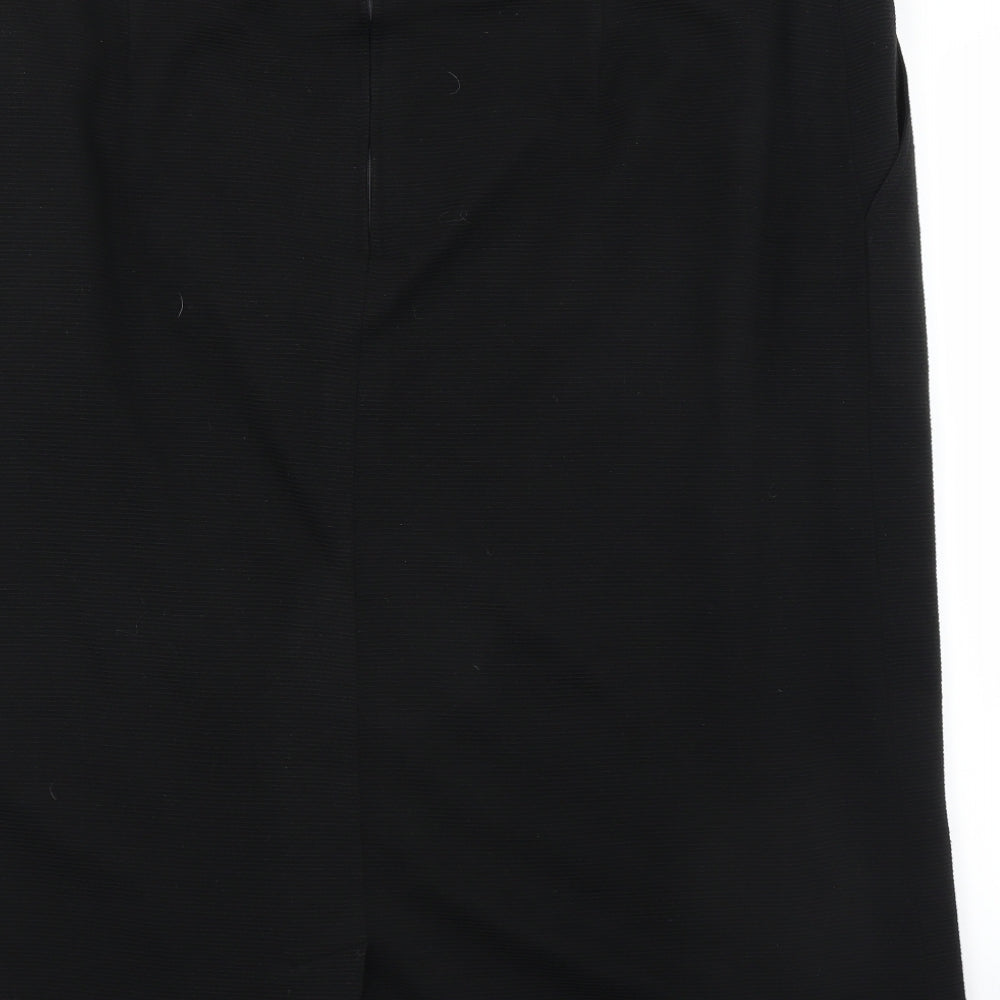 Preworn Womens Black   Straight & Pencil Skirt Size 22